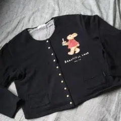 ワンダフルワールド カーディガン うさぎ