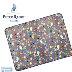 ピーターラビット フランネル毛布 ブランケット ネイビー