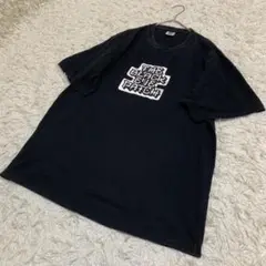 良品✨ ブラックアイパッチ ロゴTシャツ 黒 ブラック Lサイズ