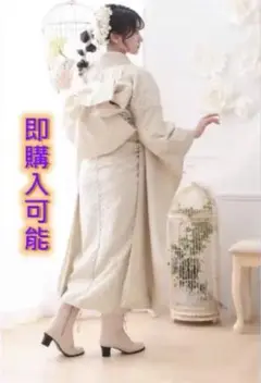 レース振袖 花柄振袖 2点セット 成人式 結婚式