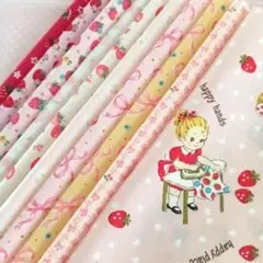 ☆ YUWA 松山敦子さん生地 カットクロスセット 25cm×26cm 10枚☆