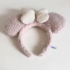 ディズニー　カチューシャ ピンク