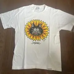 ひまわり猫デザイン Tシャツ