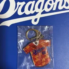中日ドラゴンズ　ガチャ　福永選手　昇竜デー　 秋バージョン　アクリルホルダー