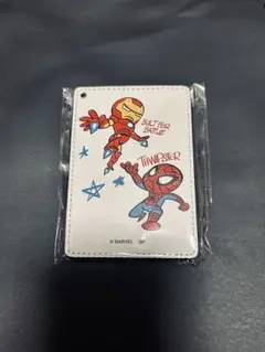 MARVEL スパイダーマン アイアンマン パスケース