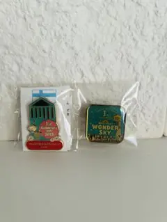 ムーミンハウスカフェ 東京スカイツリー 1周年ピンバッジセット