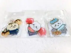 ちいかわ縁日　アクリルスタンド りんご飴　ちいかわ　ハチワレ　うさぎ　新品