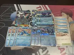 メガシンフォニア 水 デッキパーツ メガユキノオーex 進化ライン 21枚セット