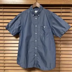 最終値下げ‼️THE NORTH FACE シャツ　ブルー　半袖　未使用に近い