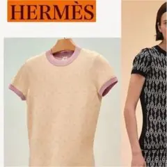 HERMES Cliquetis ショートスリーブセーター