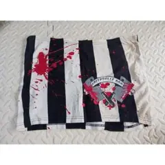 KREEPSVILLE666 ミニスカート ストライプ ロカビリー ハロウィン