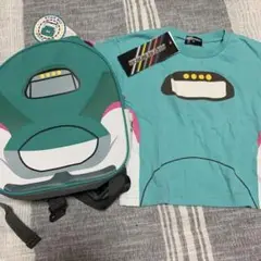 男の子 新幹線 はやぶさ リュック Tシャツ セット
