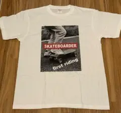 SKATEBOARDER 　First riding Tシャツ M