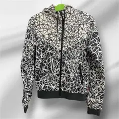 【希少デザイン】NIKE ナイロンジャケット ゼブラ柄 S