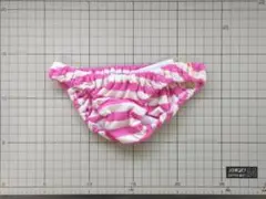 超ローライズスキャンティパンティーボーダー縞パン/ピンク