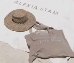 ALEXIA STAM アリシアスタン　ビーチバッグ　トートバッグ