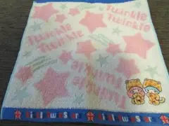 LITTLE　 TWIN 　STARS（キキララ）タオルハンカチ