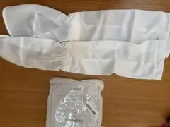未使用品　日焼け止め手袋　白