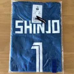 北海道日本ハムファイターズ　新庄剛志　Ｔシャツ（ブルー）　XL size