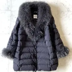 極美品 タトラス TATRAS ダウンコート 希少03 パンダ ブラック