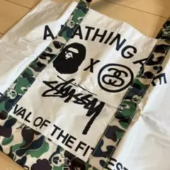 【付録】STUSSY×BAPEコラボトートバッグ