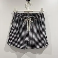 チェック柄ショートパンツ超美品