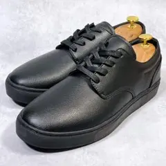 ほぼ新品【BEAMS HEART ビームスハート】レザースニーカー (43) 黒