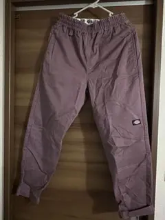 Dickies パープル ワークパンツ ゴムウエスト