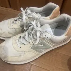 New Balance ホワイト スニーカー