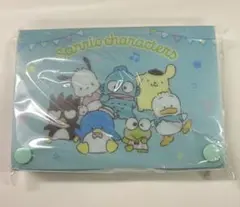 【匿名配送】サンリオ　マルチケース　スマイル　景品　ブルー