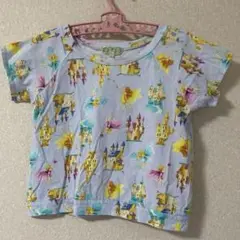 fafa Tシャツ　ブルーキャッスル　140cm used