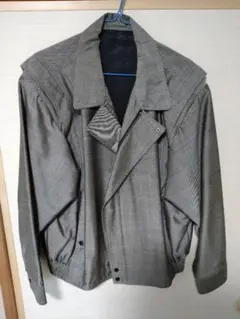 CIMUKA グレー ダブルブレストジャケット Mサイズ