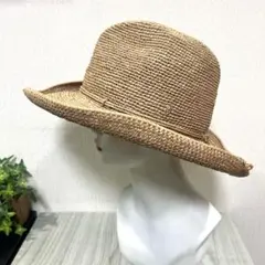 ヘレンカミンスキー中折れ帽子ラフィア
