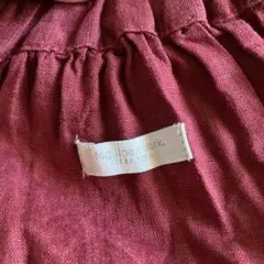 fog linen work リネン ロングフレアスカート