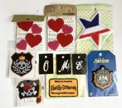 １１／８までSALE❣️【新品/未使用】　ワッペン　１０点　まとめ売り