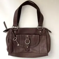【美品】FOSSIL 本革 ハンドバッグ
