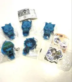 鬼滅の刃　ここみえアクリルフィギュア　くら寿司　ラバーチャーム　まとめ売り