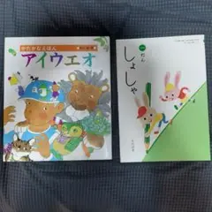 「カタカナ絵本」と「書写」の2冊セット