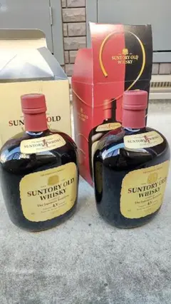 サントリー オールド 未開封 2本セット 箱つき