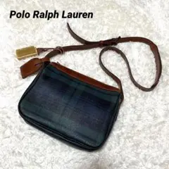 【定番✨】Polo Ralph Lauren ショルダーバッグ チェック柄