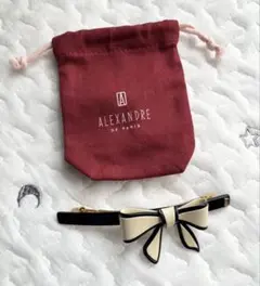 【美品】アレクサンドルドゥパリ ALEXANDRE DE PARIS バレッタ