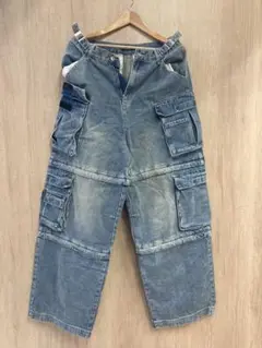 Project G/R プロジェクト GR カーゴ　パンツ　ハーフパンツ　デニム 2025年最新】project gr カーゴパンツの人気アイテム - メルカリ