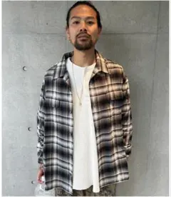 EXODUS RAYON OMBRE CHECK SHIRTS エクソダス