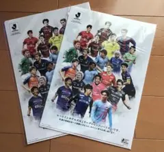Jリーグ　クリアファイル　ルートインホテルズ　2枚セット　非売品