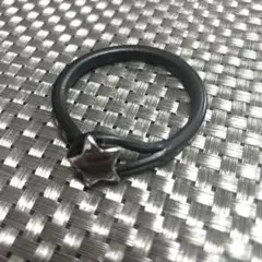 TULSI STELLA ハンドメイドレザーブレスレット ブラック Sサイズ❗️