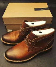 新品 クラークス Clarks Batcombe Lo ダークタンレザー
