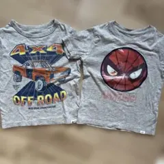 GAP 4x4 OFF ROAD スパイダーマン Tシャツ 3歳用 2枚セット