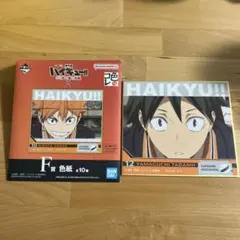 【新品未使用】 一番くじ 劇場版 ハイキューゴミ捨て場の決戦2 F賞色紙 山口忠