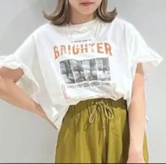 BRIGHTER グラフィックTシャツ フリーサイズ