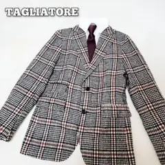 【美品】TAGLIATORE□テーラードジャケット□42□定価8万円以上